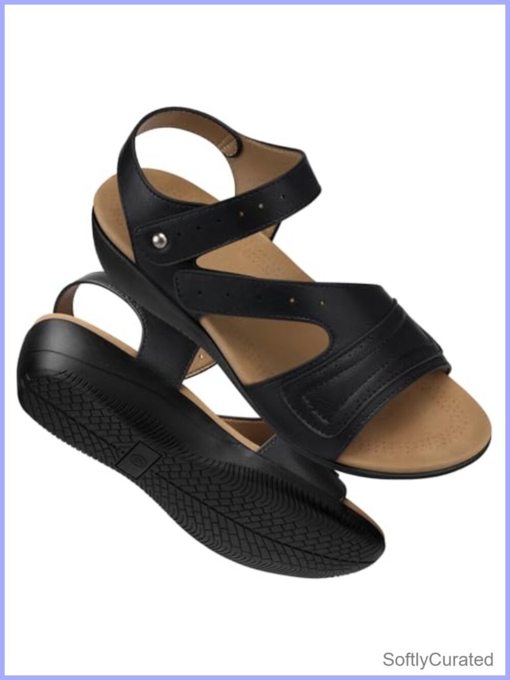Wedge Sandals for Women Dressy Comfortable Low Wedge Platform Walking Shoes
